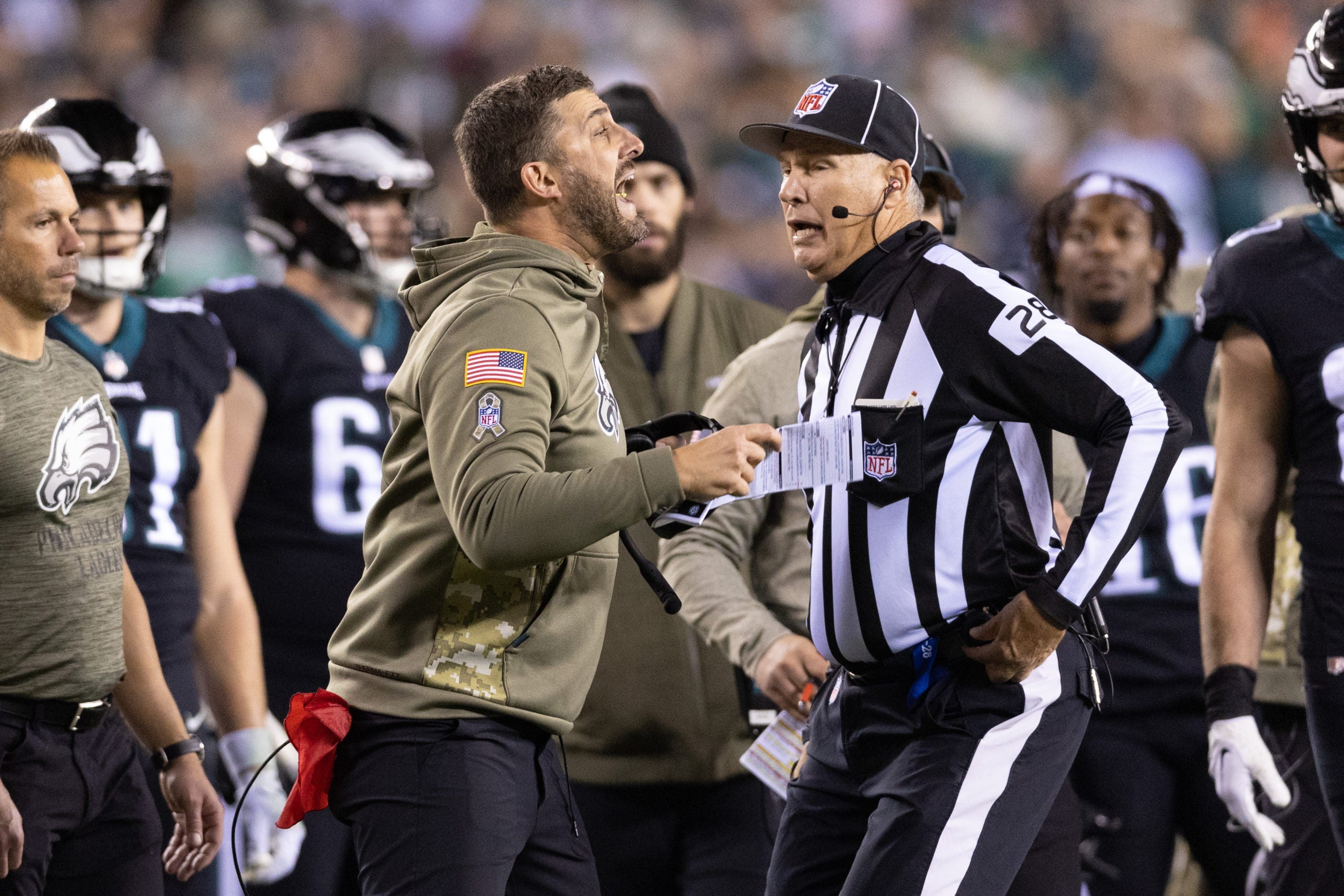 Eagles, Sirianni, position,