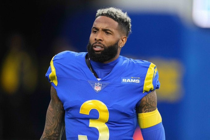 Odell Beckham Jr. Buffalo Bills update free agent Kansas City Chiefs WR wide receiver Super Bowl Los Angeles Rams injury ACL NFL football news