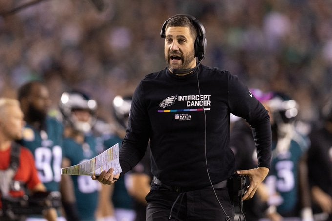 Philadelphia Eagles Nick Sirianni Houston Texans Pittsburgh Steelers TNF Thursday Night Football winNFL Football news