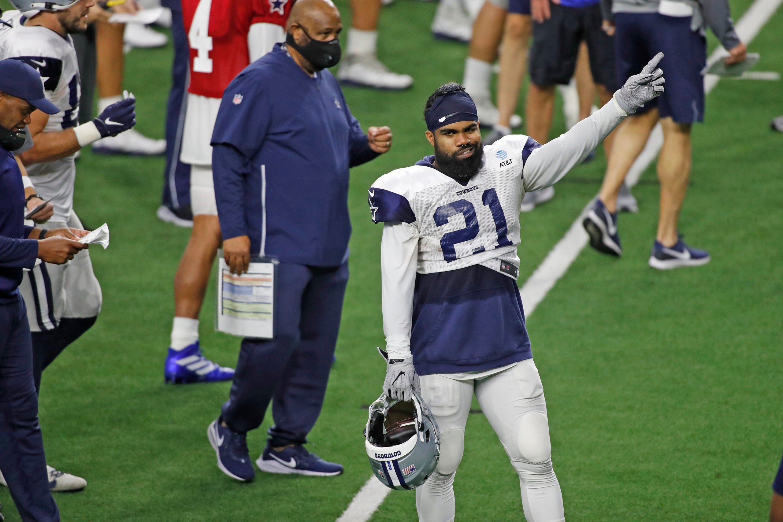 Ezekiel Elliott, Dallas Cowboys, fantasy footbll