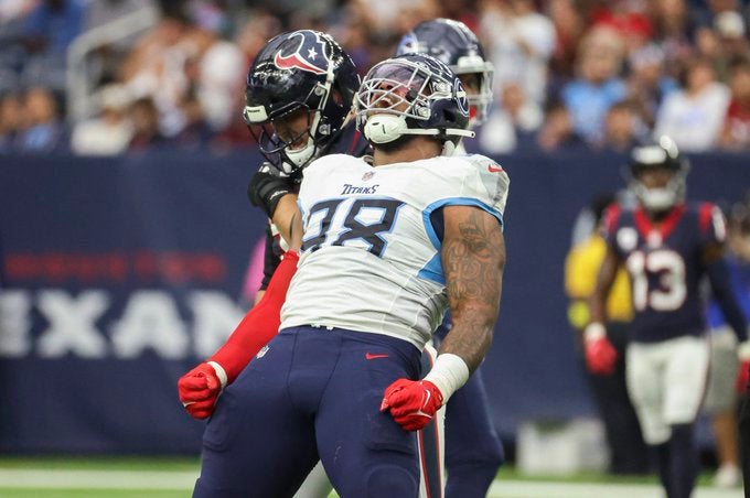 Tennessee Titans Houston Texans run defense rush yards dameon pierce stats NFL football Derrick Henry record history