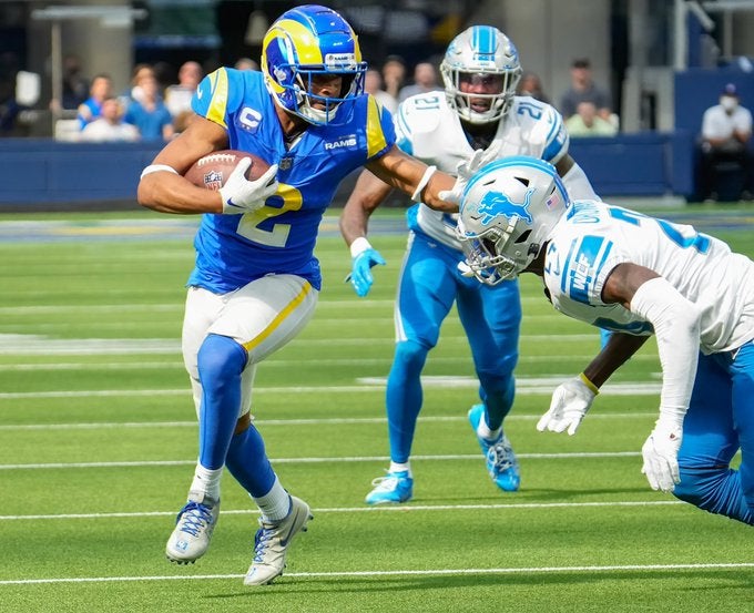 Robert Woods Tennessee Titans trade offense Todd Downing Ryan Tannehill A.J. Brown Los Angeles Rams