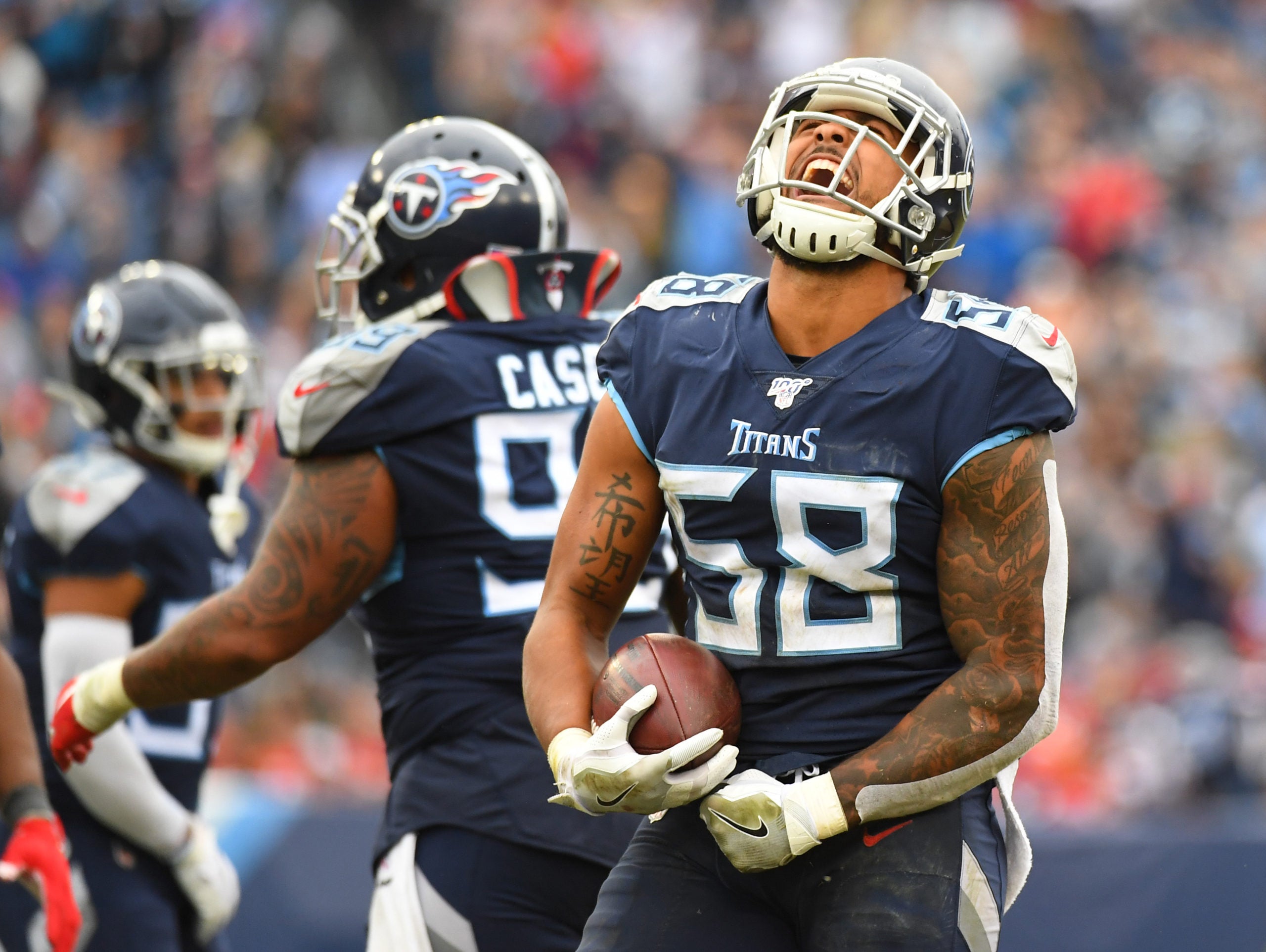 Titans, Landry, defensive lineman, free agent, paid, Ben Jones