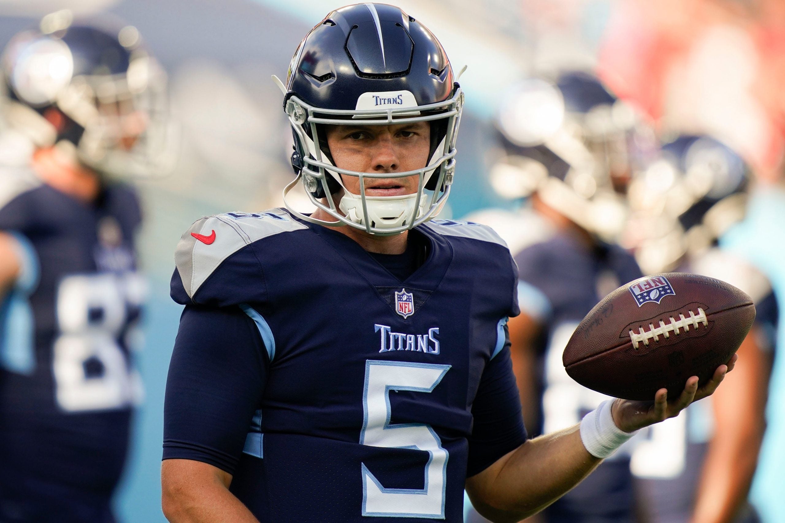 Logan Woodside Tennessee Titans