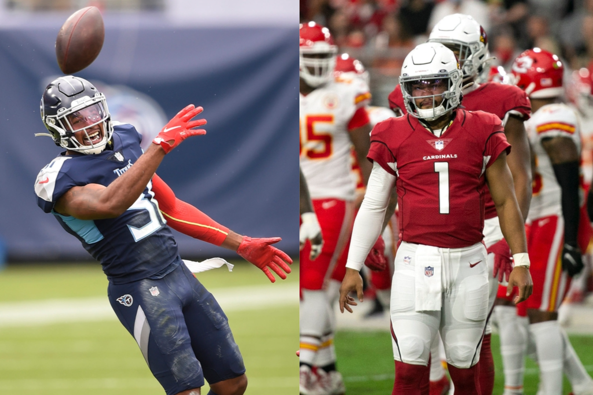 Kyler Murray, Lamar Jackson, Titans, Cardinals, QB