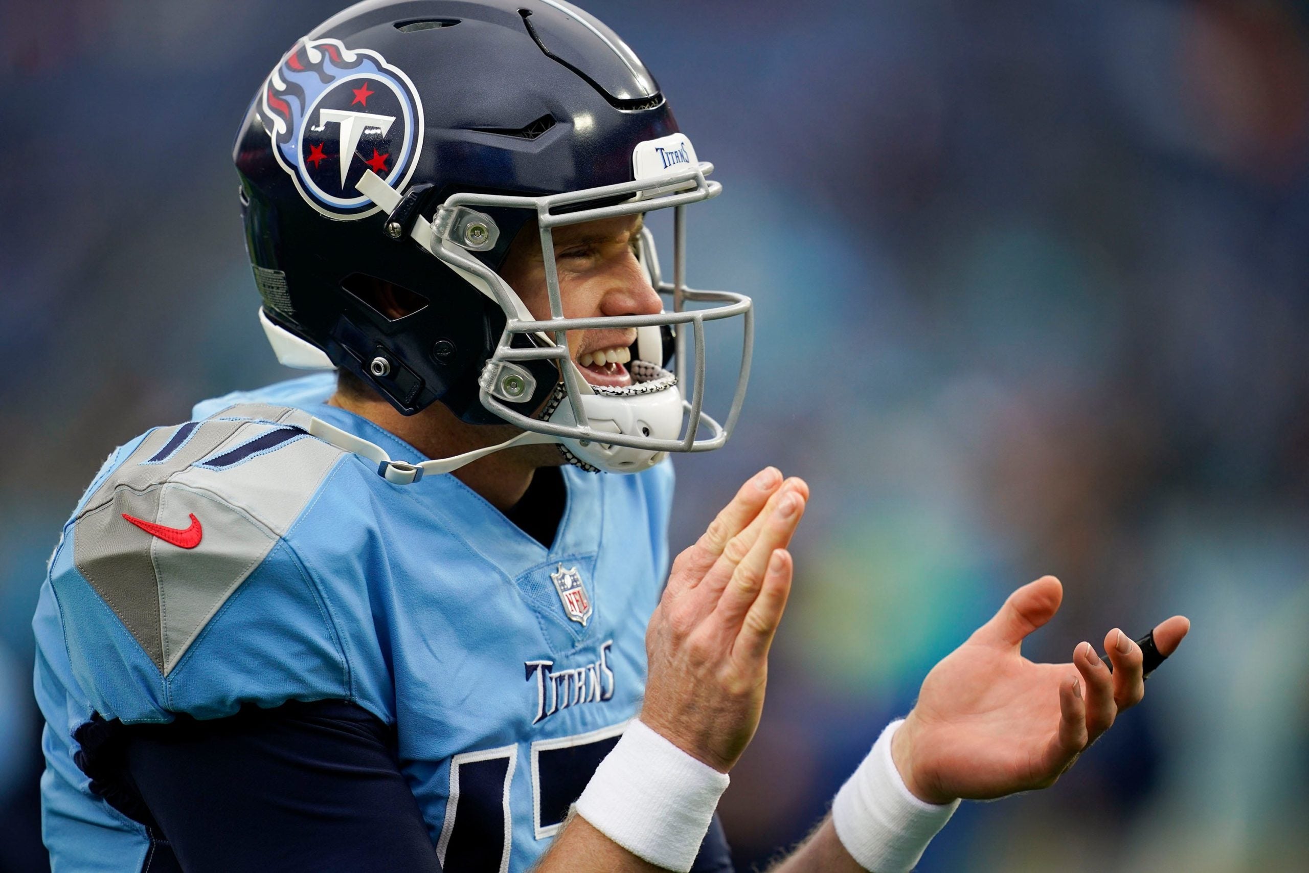 Tannehill Titans McMath offense WR young QB