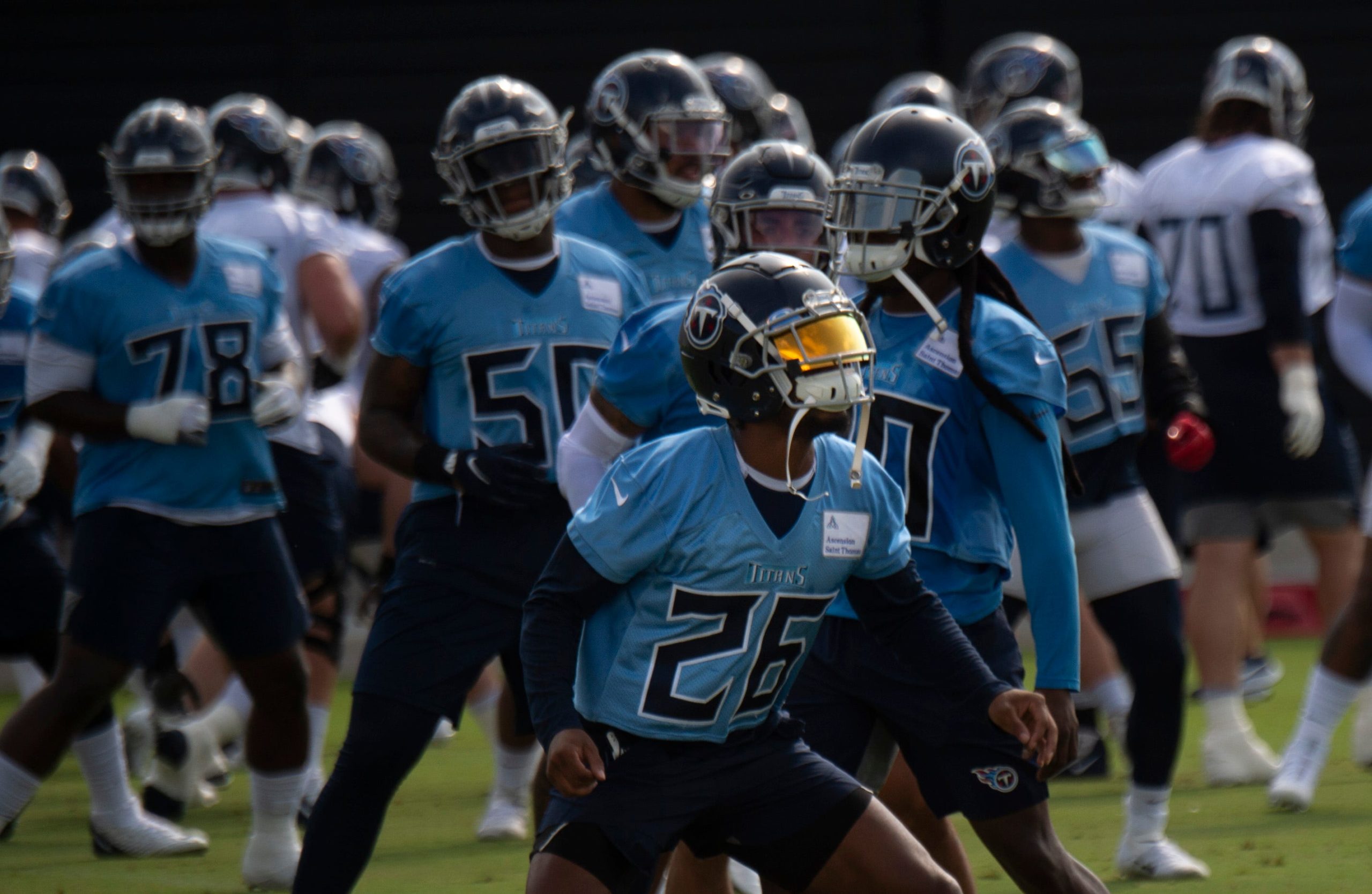 Titans, training camp, Fulton, Farley, depth chart, secondary, Cornerback