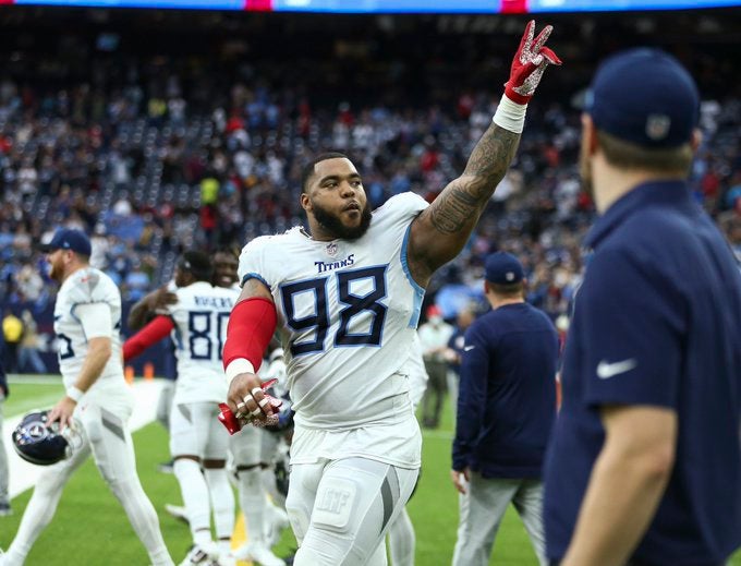 Titans best defensive contracts defense Jeffery Simmons Kristian Fulton Denico Autry Spotrac