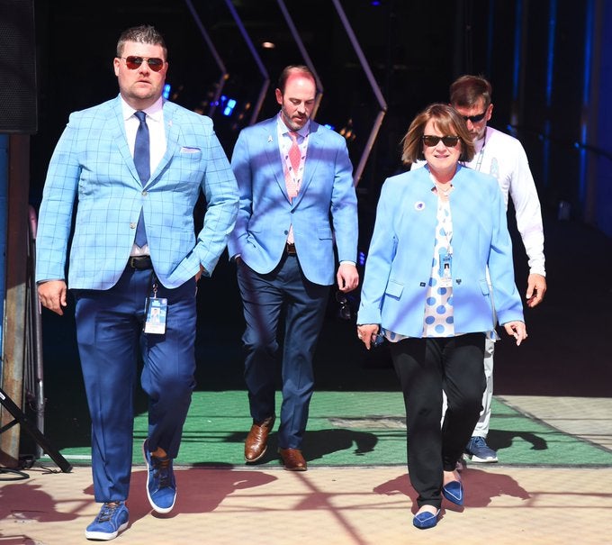 Tennessee Titans General Manager GM Jon Robinson Ryan Cowden Monte Ossenfort New York Giants Minnesota Vikings Interview