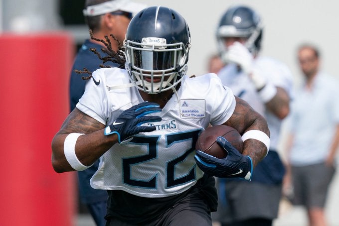 Derrick henry Tennessee Titans James Wahsington Dallas Cowboys injury Jones fracture training camp