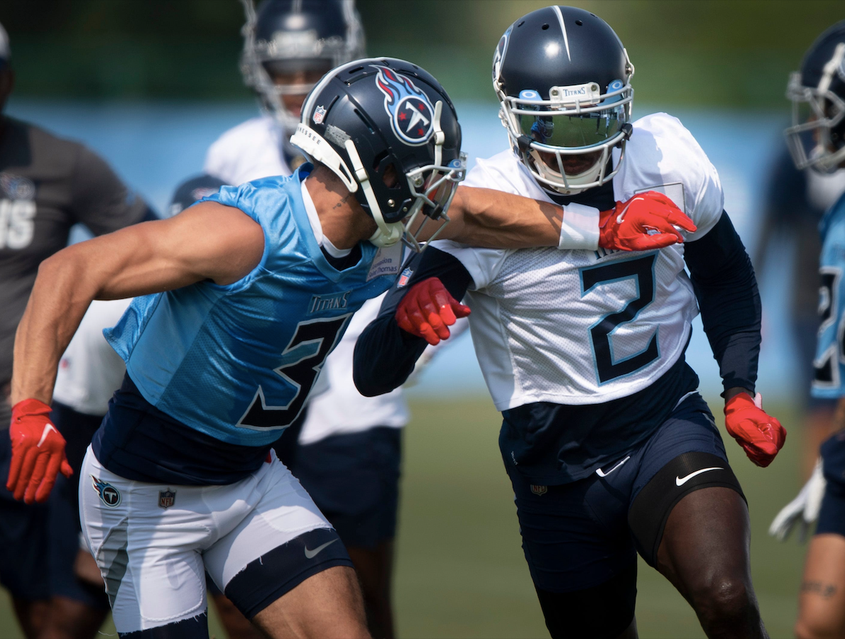 Titans A.J. Brown Julio Jones