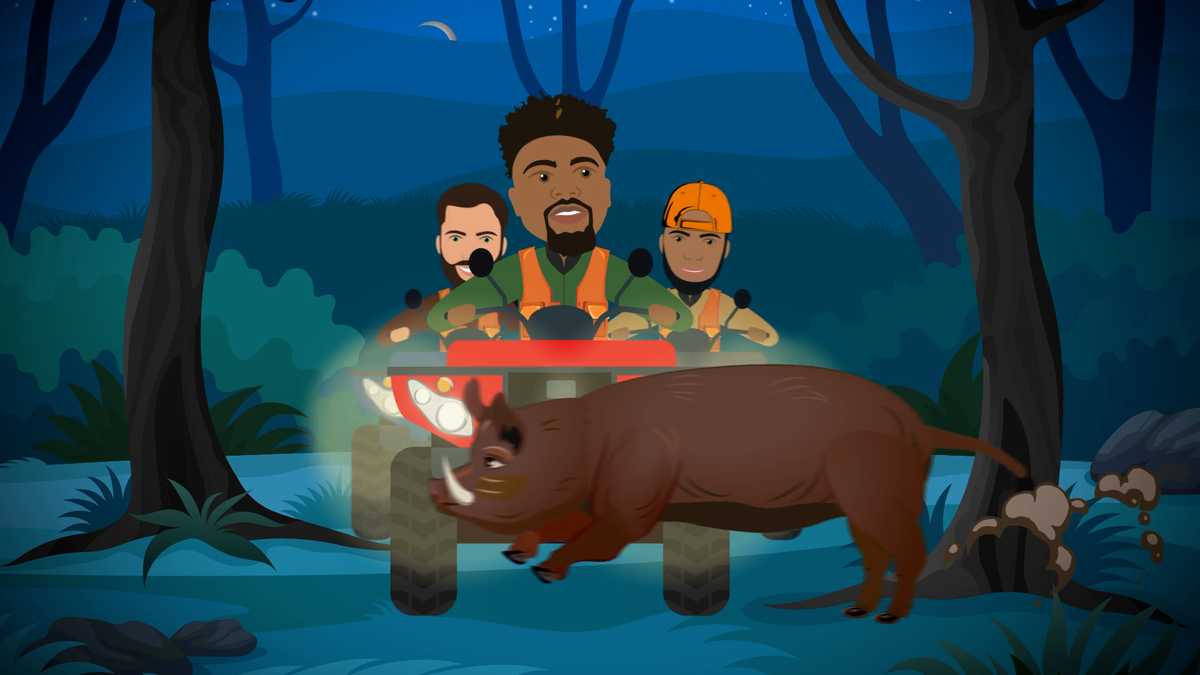 Treylon Burks Tennessee Titans hunting Taylor Lewan quits Twitter Titan Up Podcast Tennessee Titans Lucas Panzica Austin Huff jack Gentry