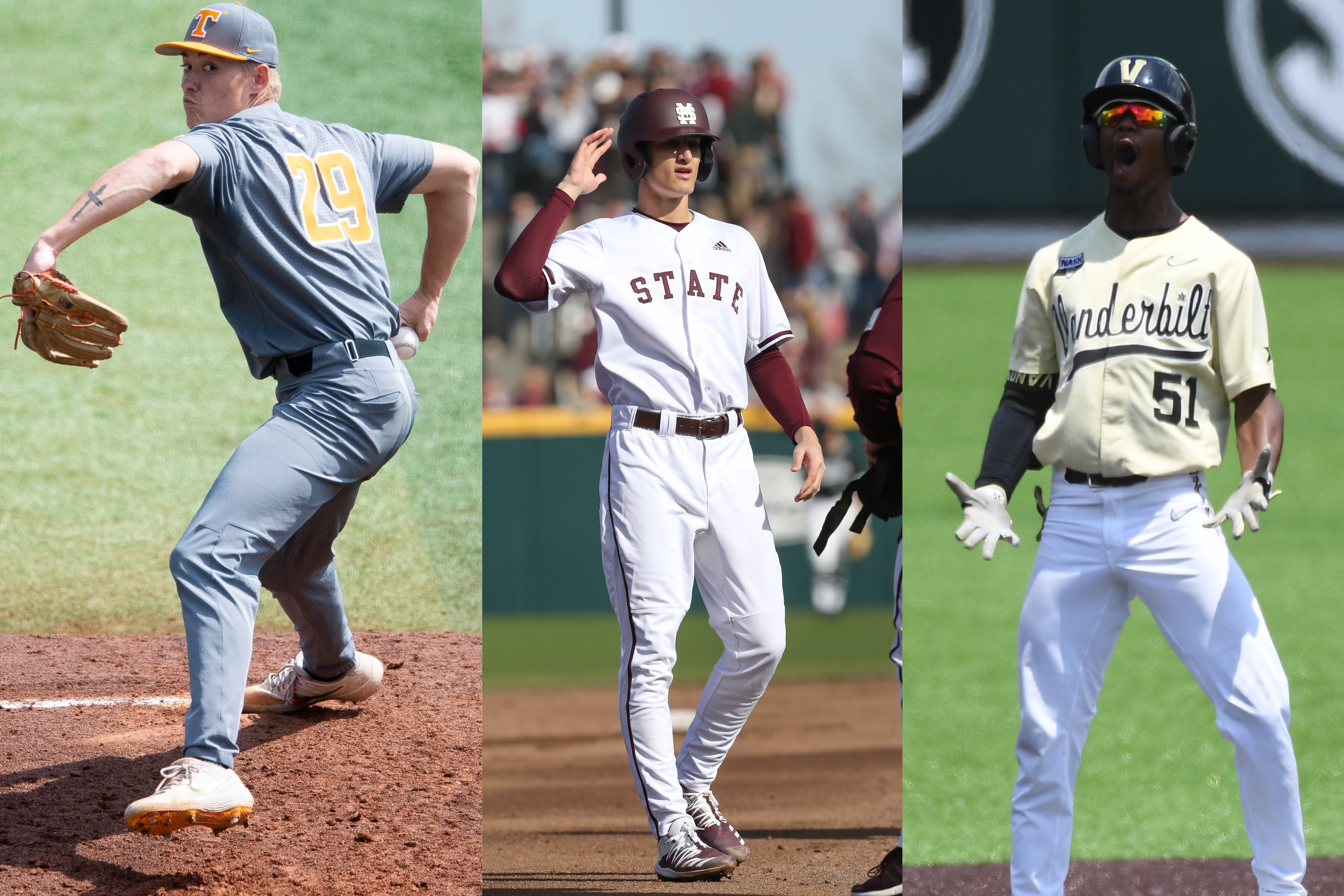 SEC, baseball, college world series, Tennessee, Vanderbilt
