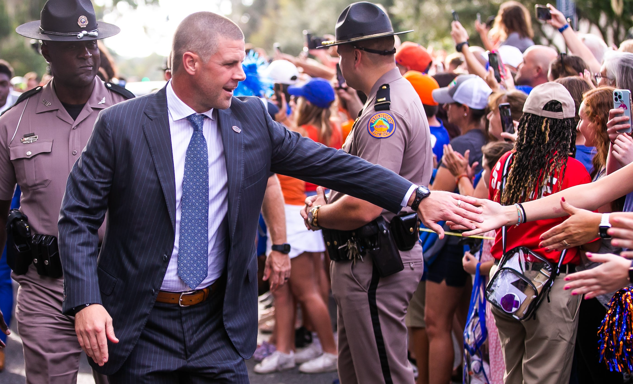 Florida Gators head coach Billy Napier