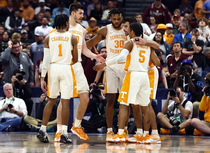 Tennessee Volunteers Vols Longwood Lancers Best bet betting NCAA Tournament Big Dance first round basketball BetMGM