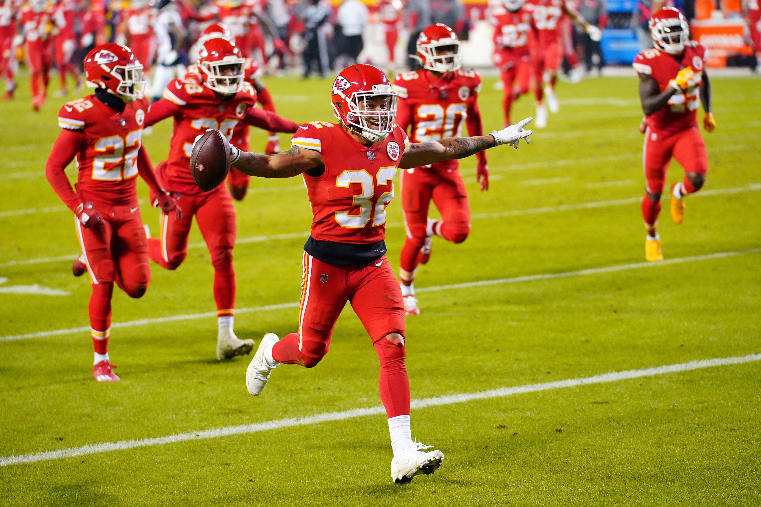 Tyrann Mathieu scores TD