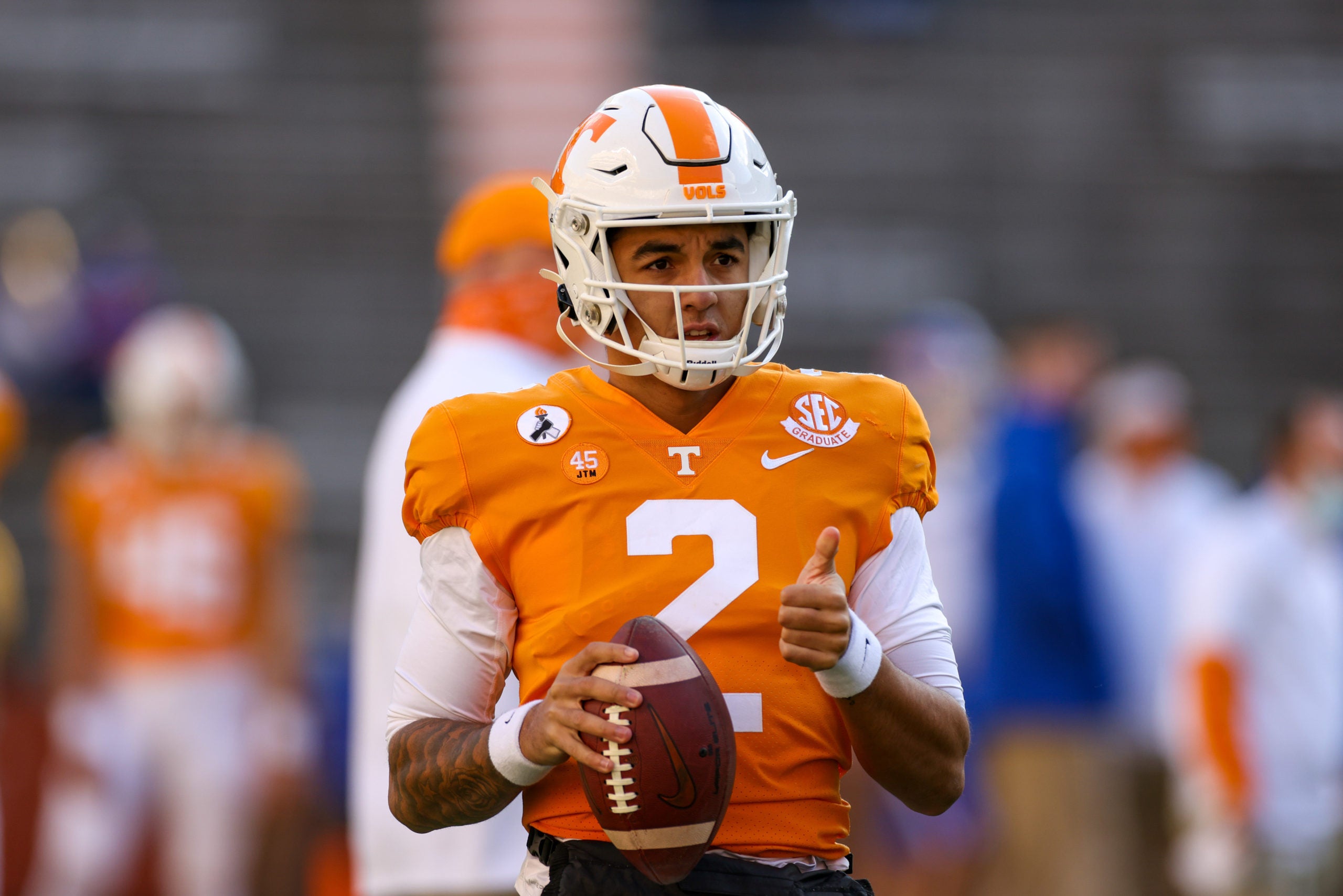 QB, Vols, Palmer, Guarantano, former, NFL, draft