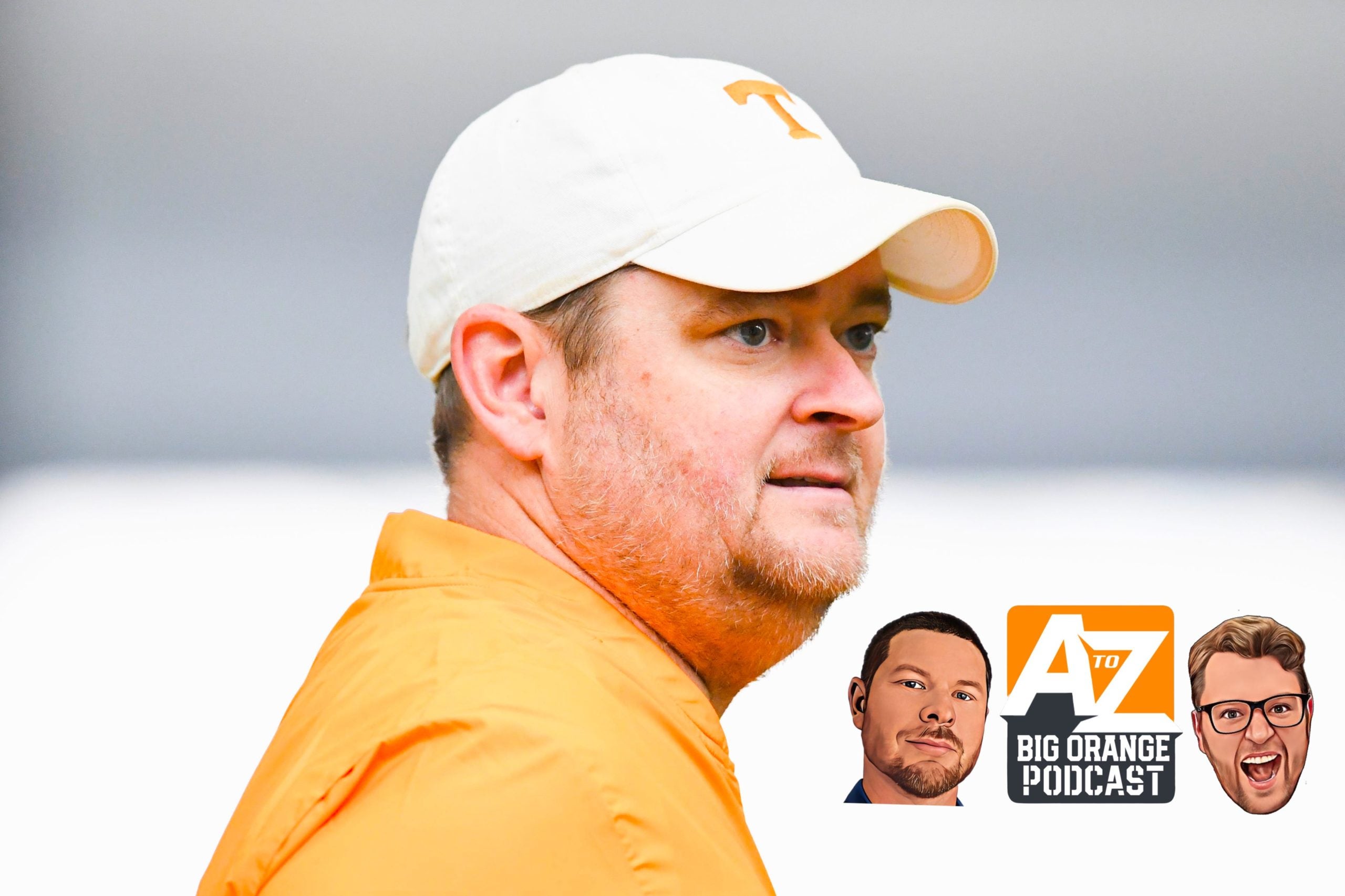 Tennessee head coach Josh Heupel watches during warm ups during Tennessee football spring practice at University of Tennessee, Thursday, March 24, 2022. Volspractice0324 0046