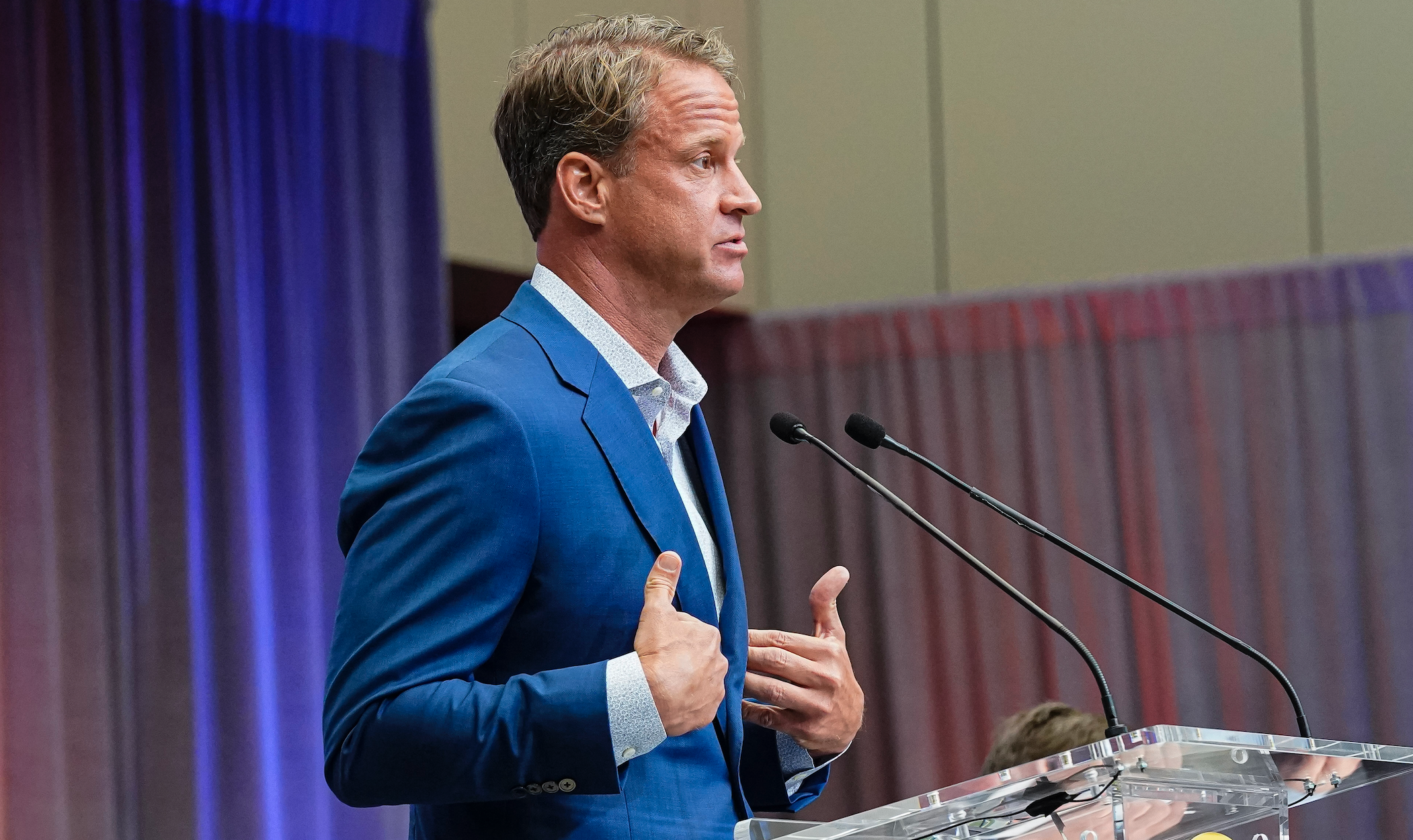 Former Tennessee Vols football coach Lane Kiffin