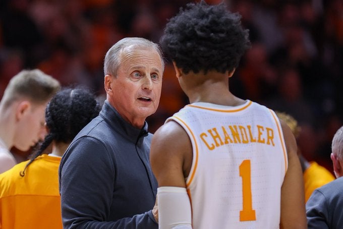 Tennessee Vols Volunteers free throw NCAA Tournament Big Dance SEC Tournament Kentucky North Carolina Arizona Arkansas Thompson Bowling Arena basketball