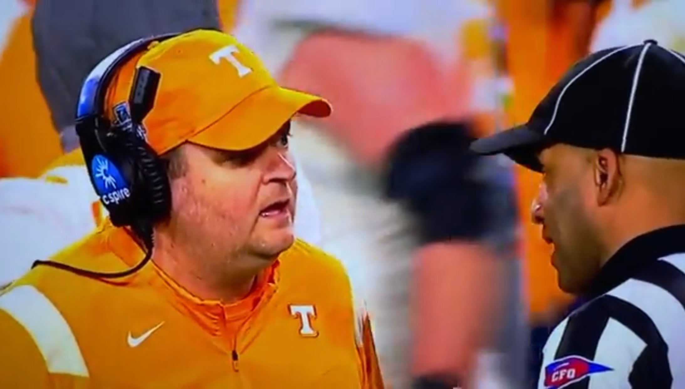 Tennessee takes the field at the beginning of the Music City Bowl at Nissan Stadium Dec. 30, 2016. Tennessee defeated Nebraska 38-24 before a crowd of 68,496. Music City Bowl