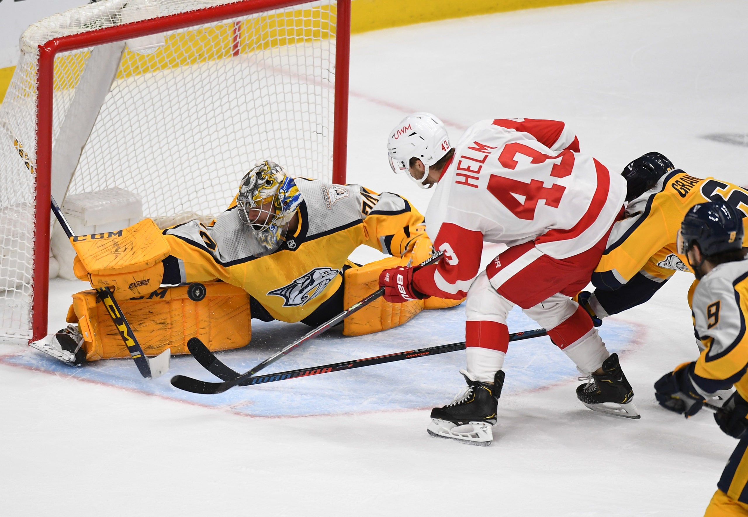 Saros, Vezina, goalies, NHL, team, Predators