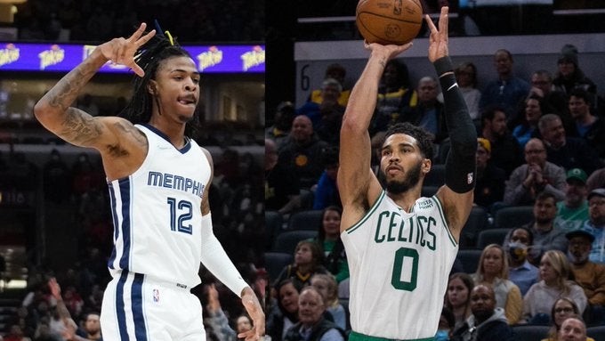 Best bet Same-Game Parlay Draftkings Sportsbook player prop points Jayson tatum Ja Morant Memphis Grizzlies Boston Celtics bet betting NBA Draftkings Sportsbook