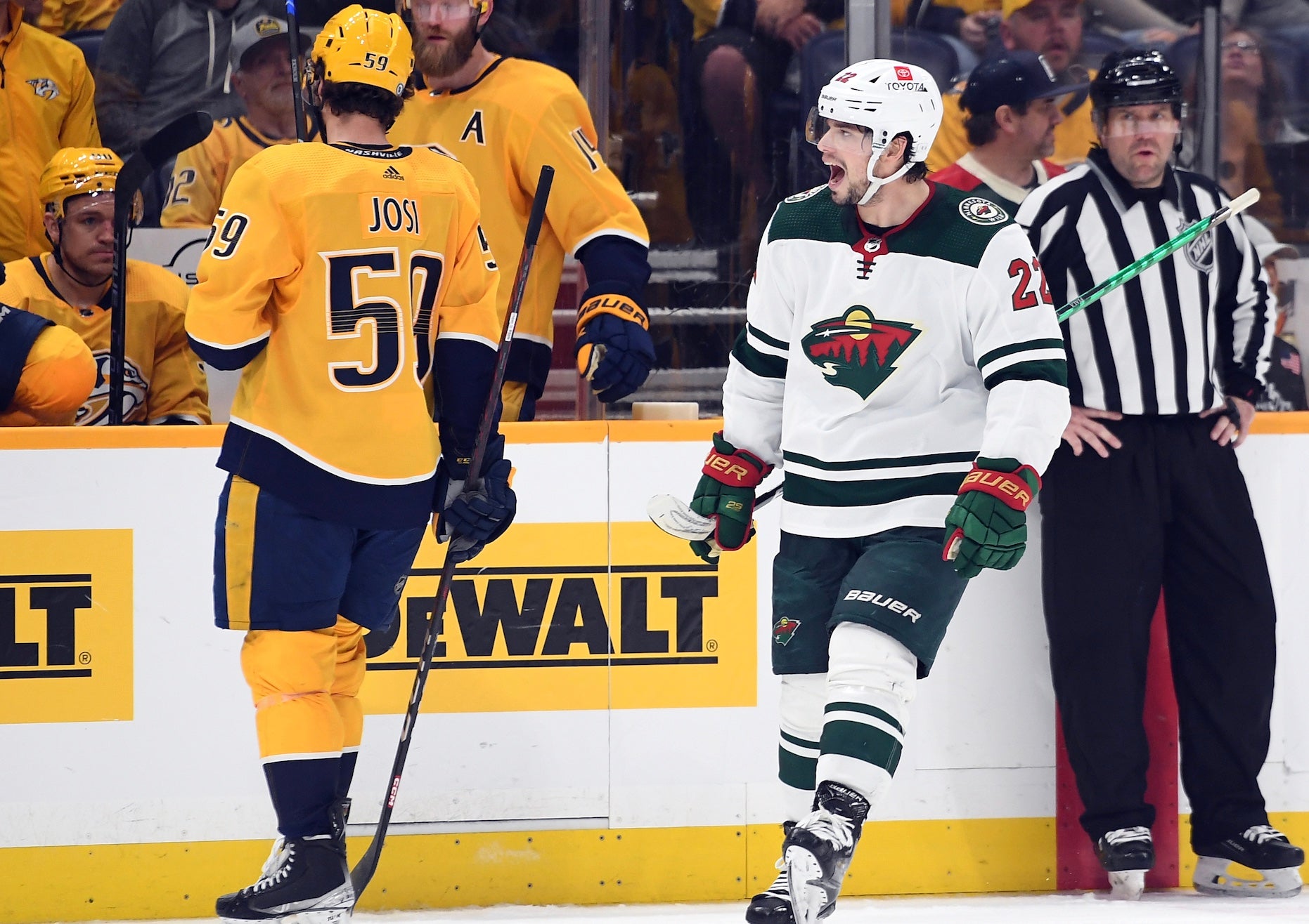 Nashville Predators Minnesota Wild