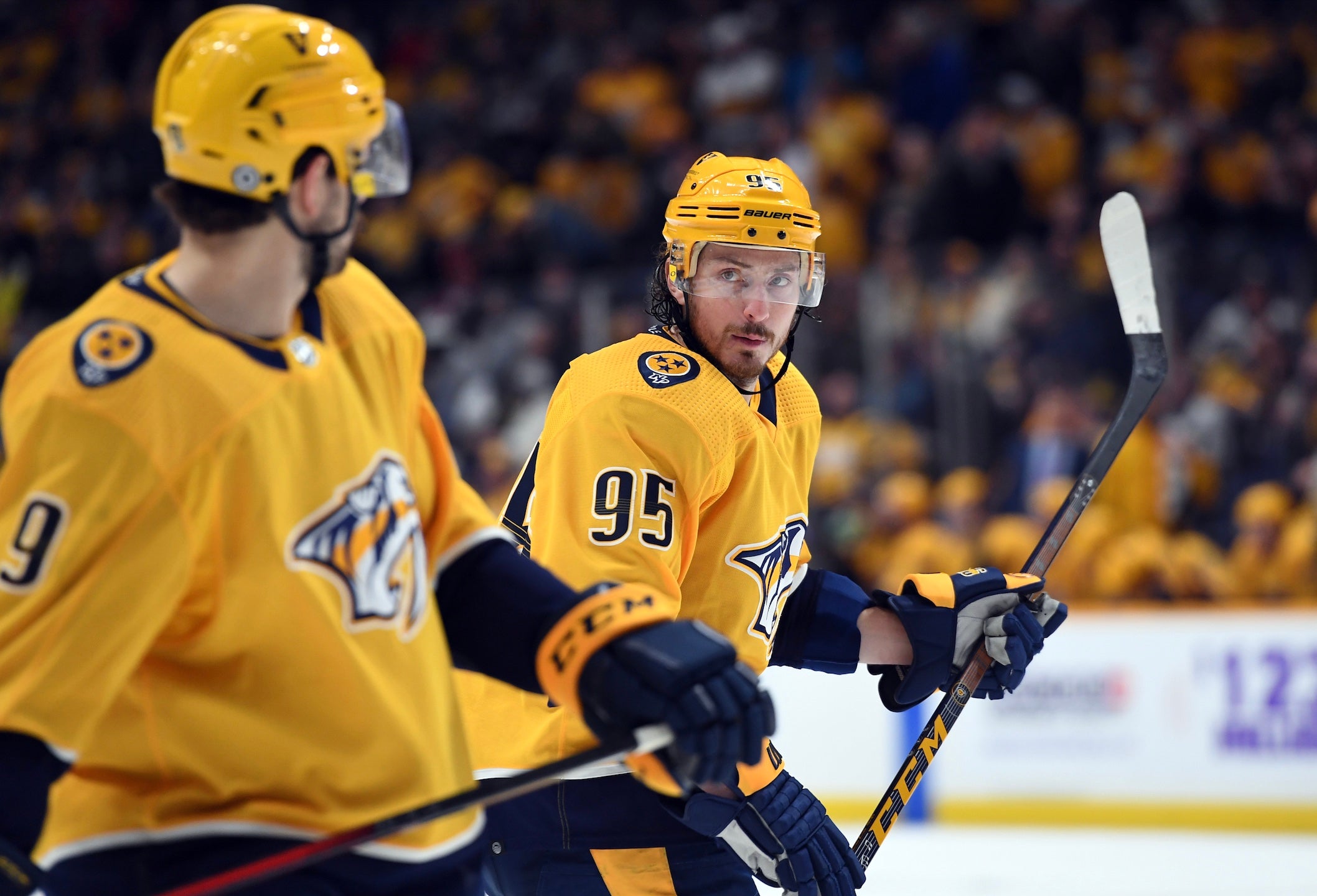 Nashville Predators Filip Forsberg Matt Duchene