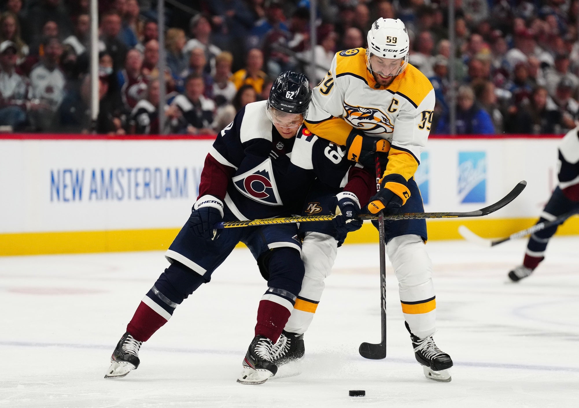 Nashville Predators Colorado Avalanche