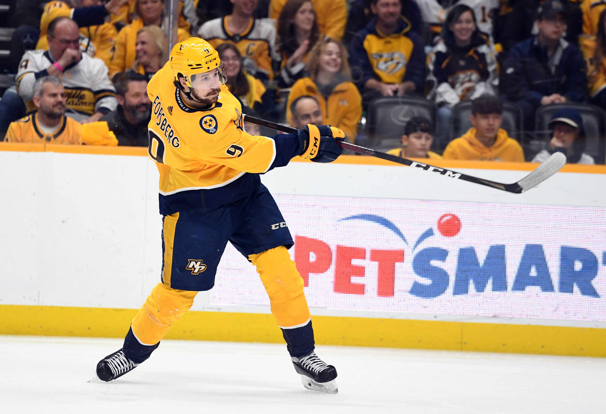 Predators, Forsberg, Poile, extension, trade, Nashville