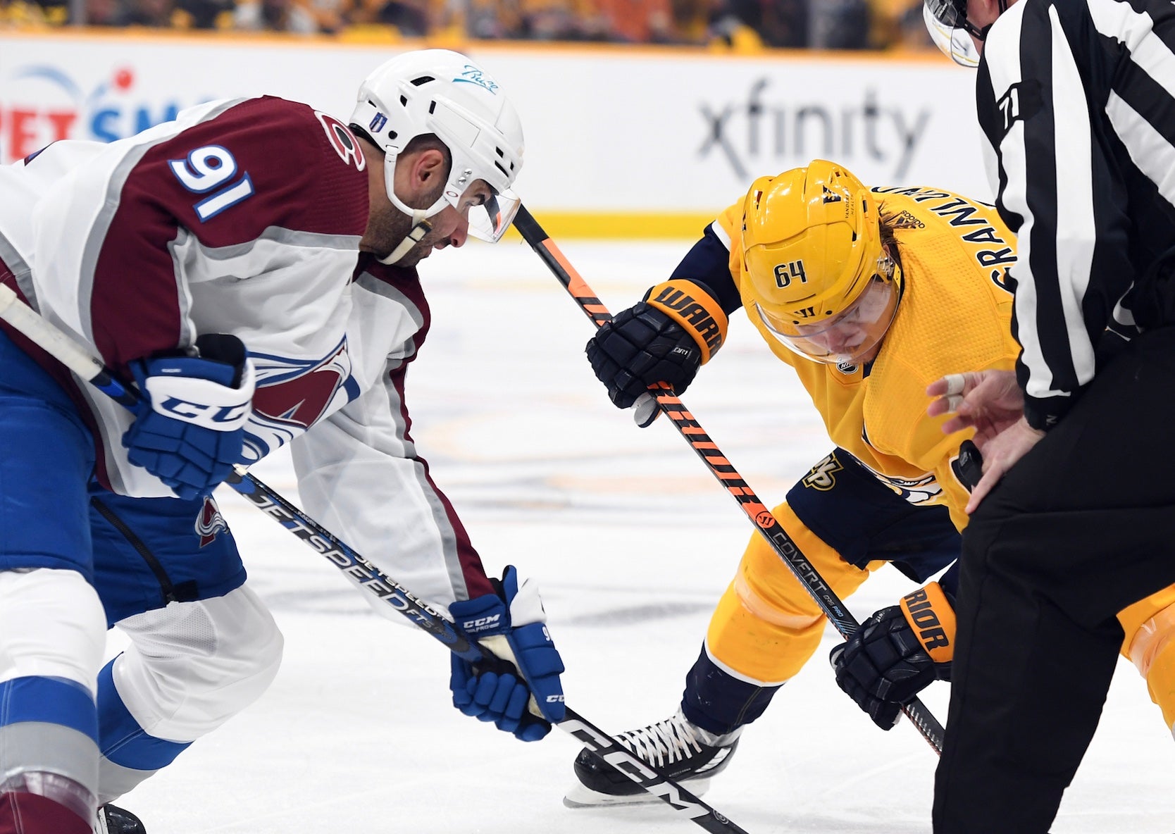 Nazem Kadri Nashville Predators