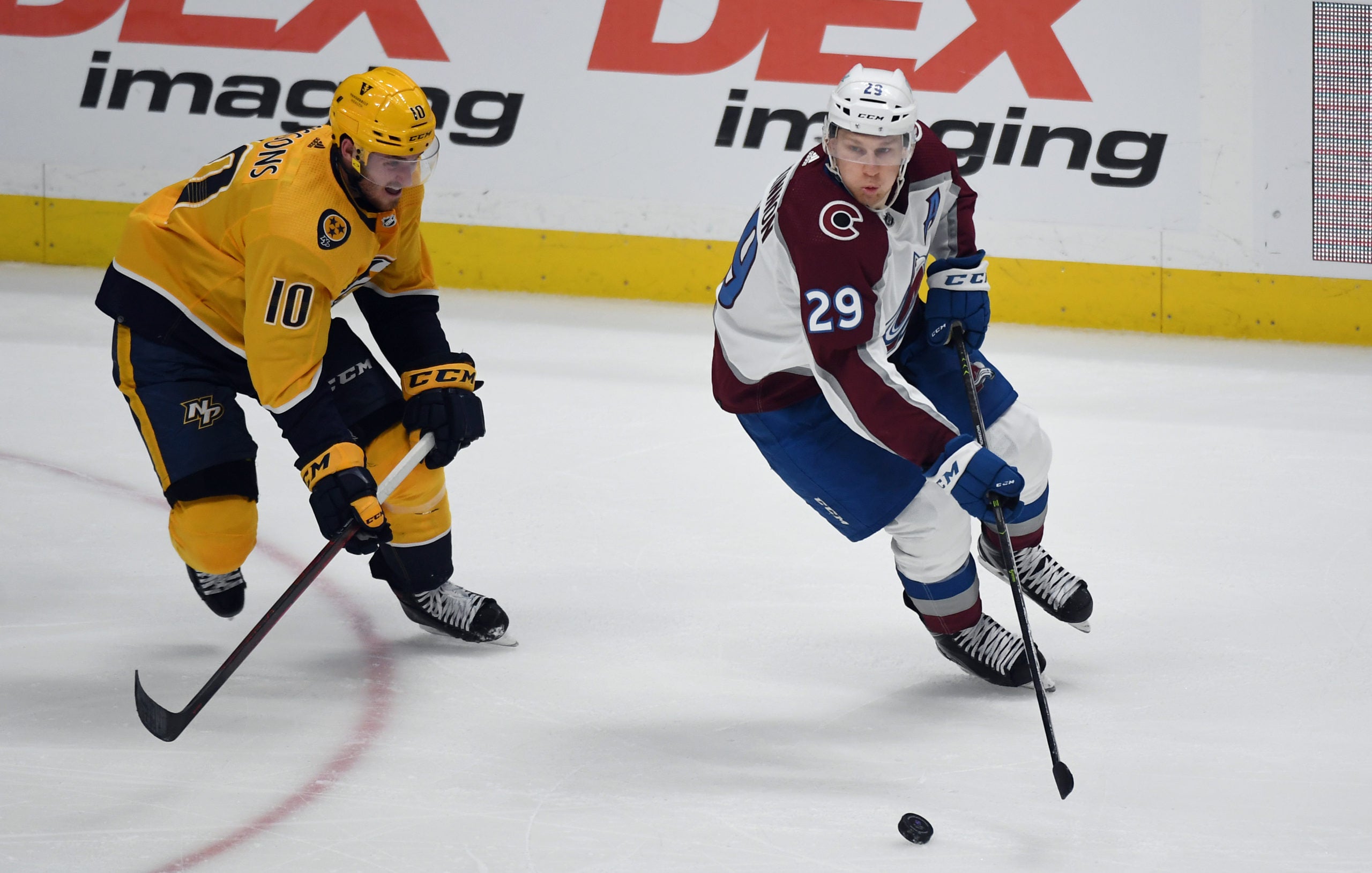 Nashville Predators Colorado Avalanche