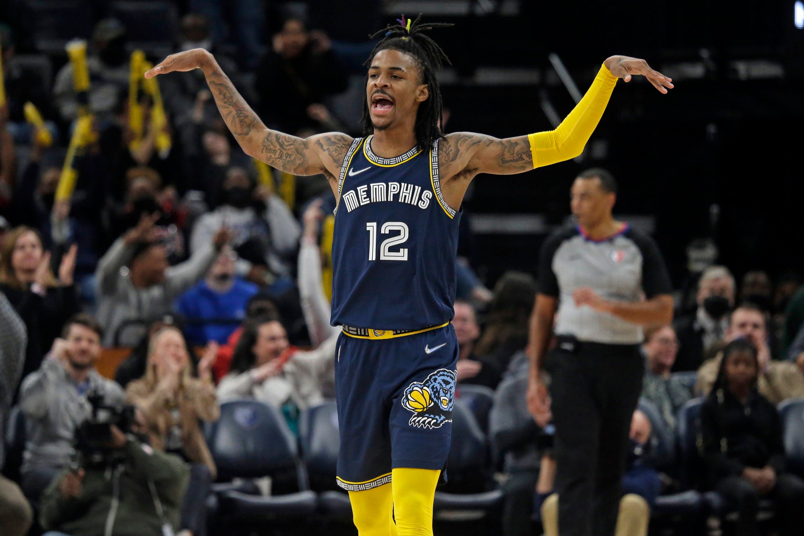 Ja Morant Memphis Grizzlies Allen Iverson MVP 52 points tweet twitter