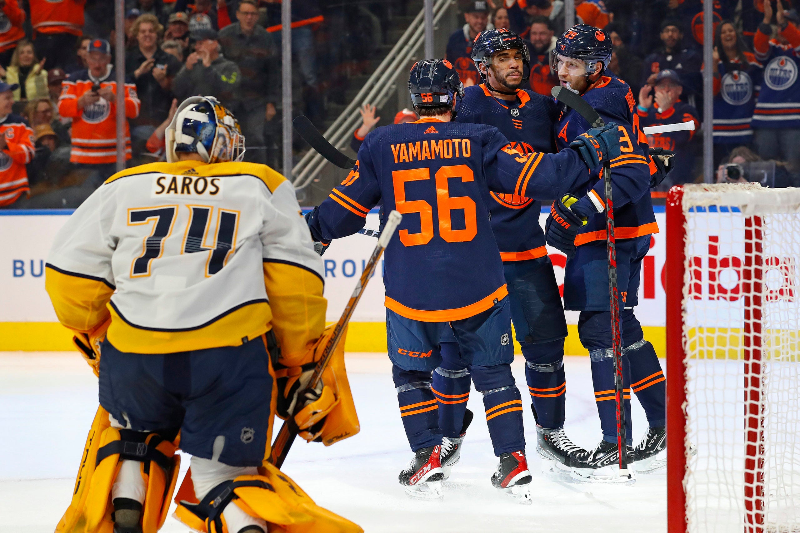 Nashville Predators Edmonton Oilers