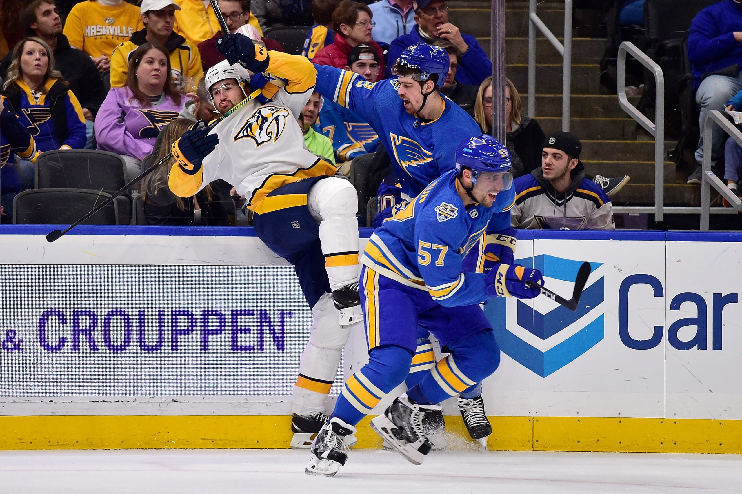 Nashville Predators Filip Forsberg Zach Sanford