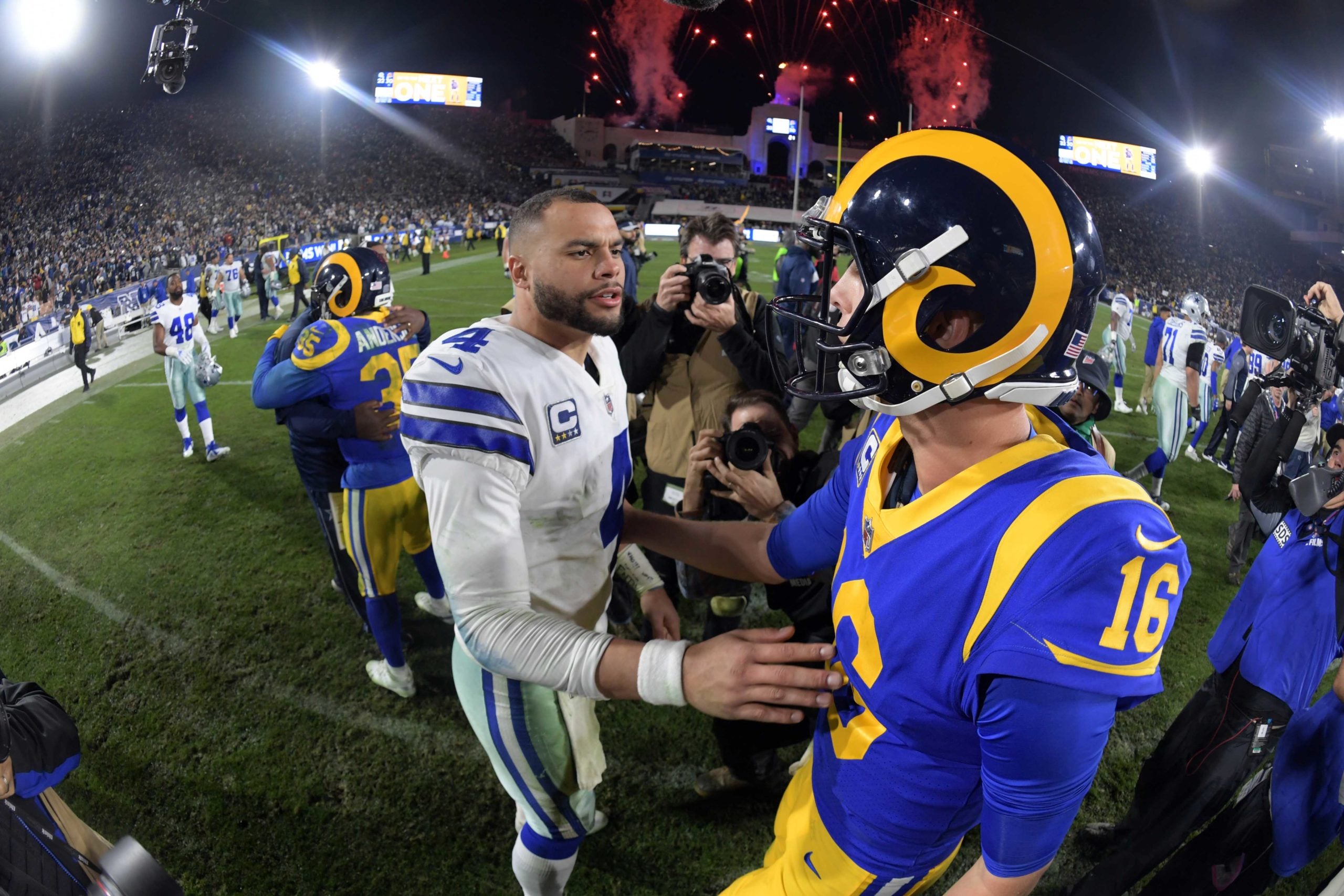 Dallas Cowboys, Dak Prescott, Jared Goff