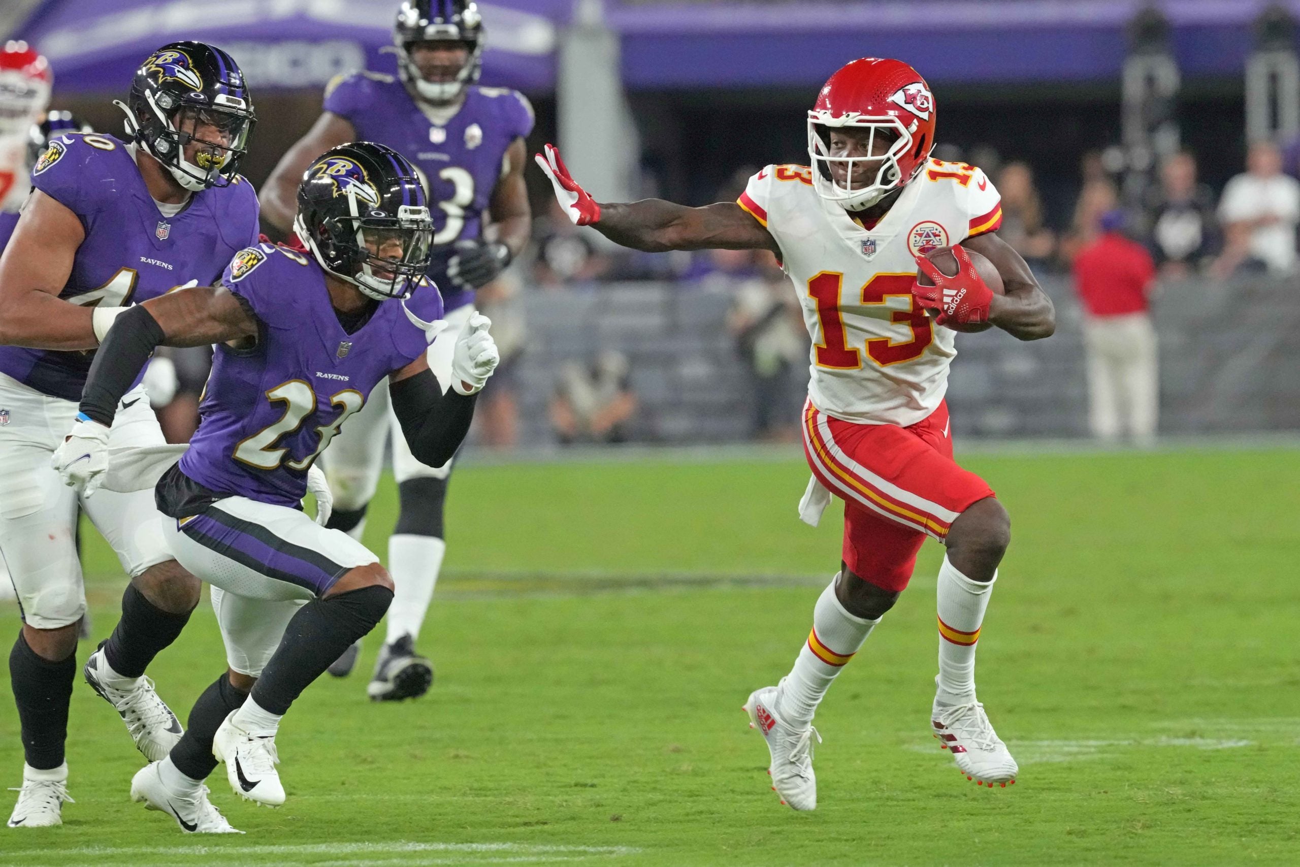 Kansas City Chiefs, Baltimore Ravens