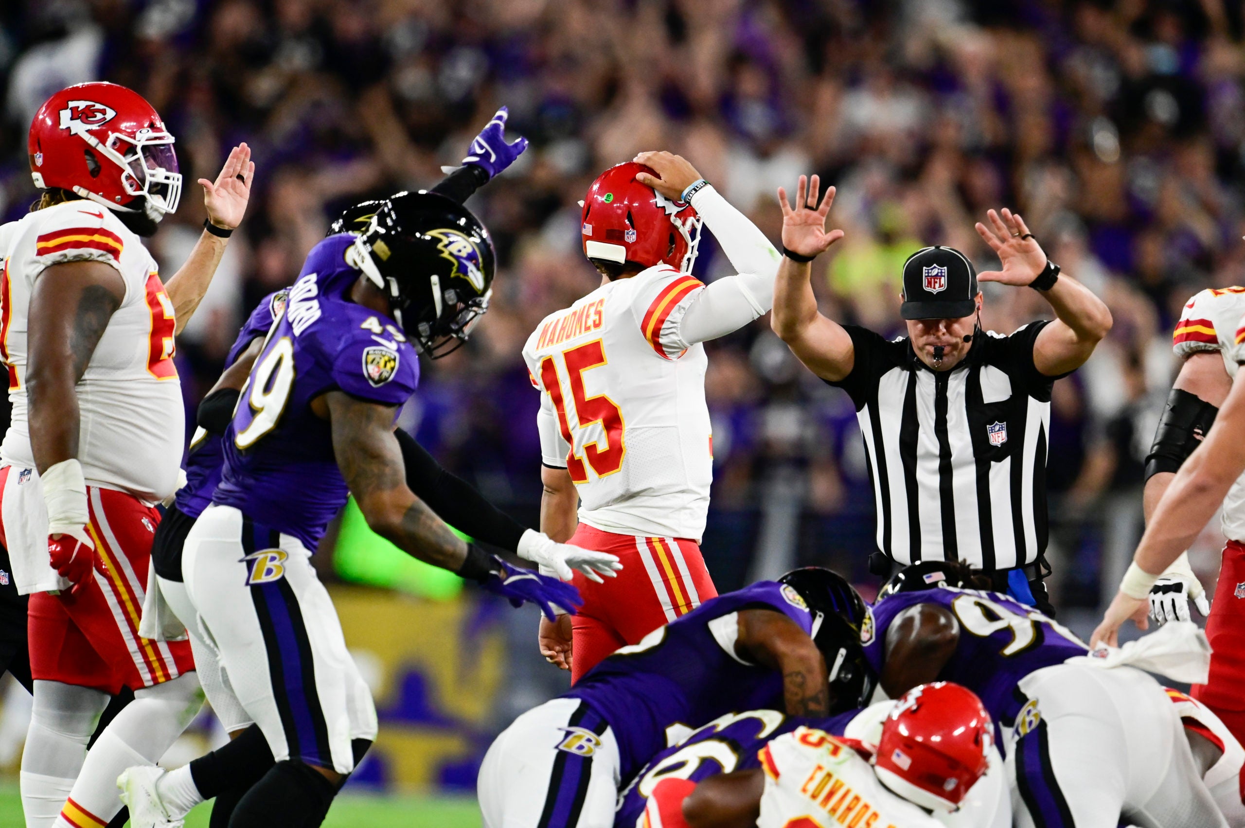 Kansas City Chiefs, Baltimore ravens