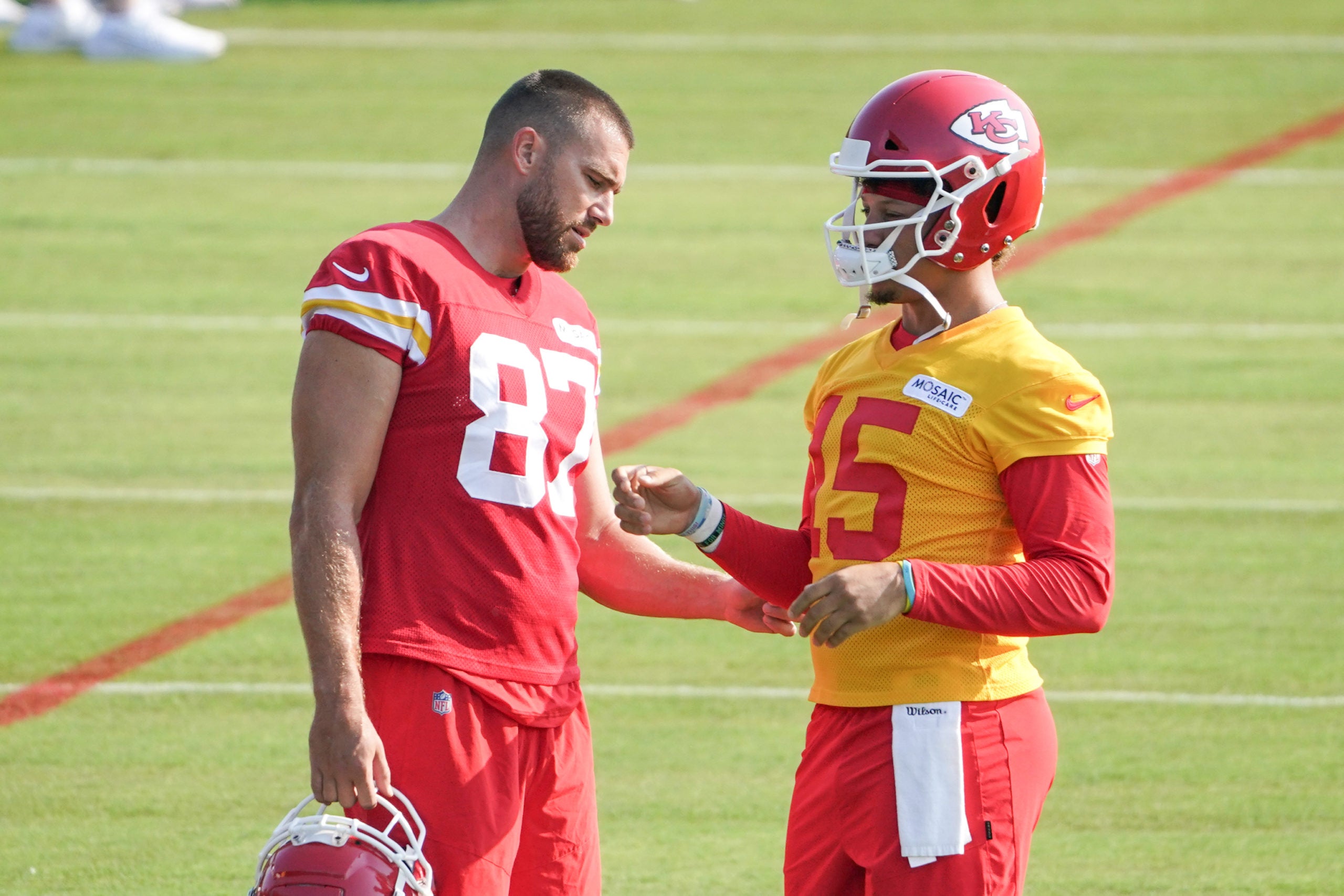 Travis Kelce, Madden 99 club, Training Camp