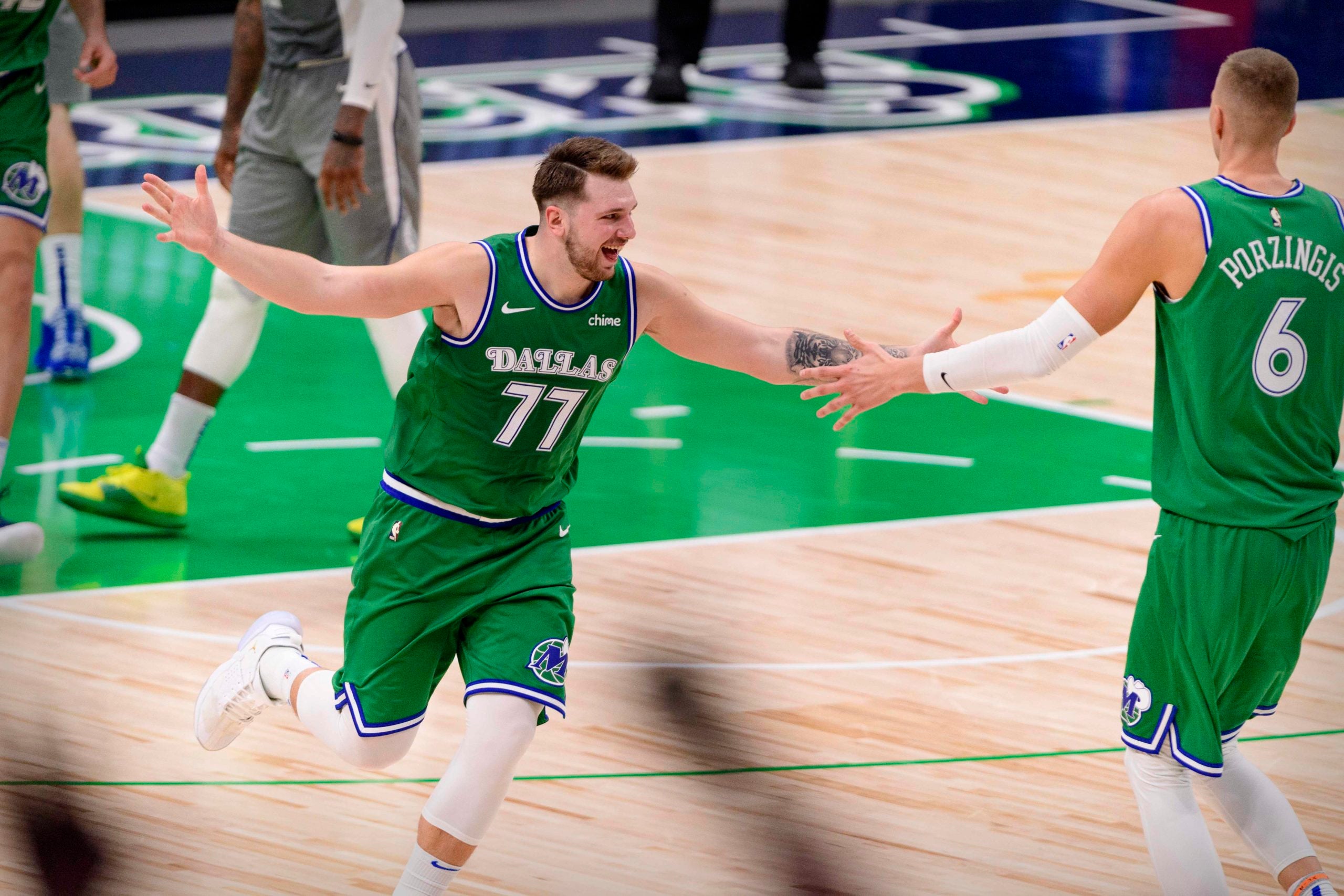 Luka Doncic Kristaps Porzingis