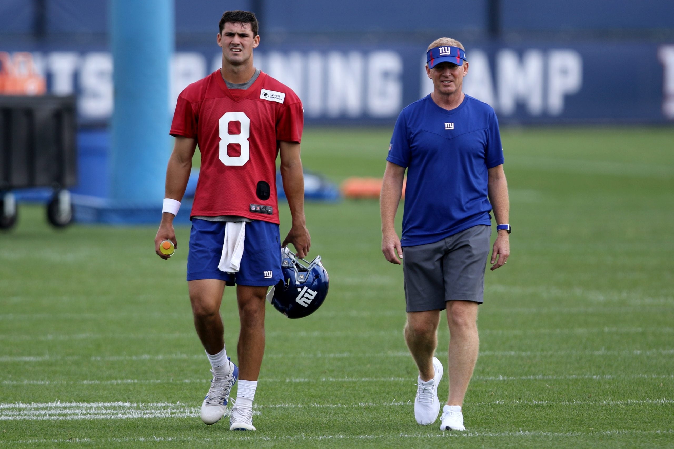 Giants, practice, Jones, training camp, Judge, fight, brawl