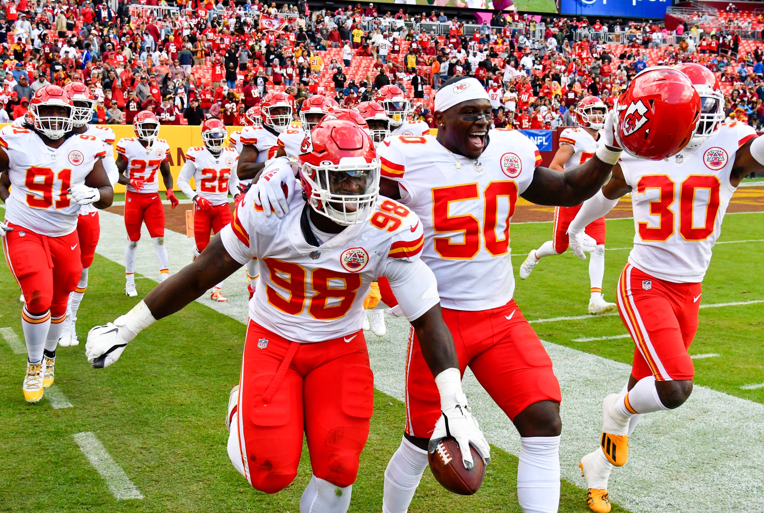 Kansas City Chiefs, Washington Football Team