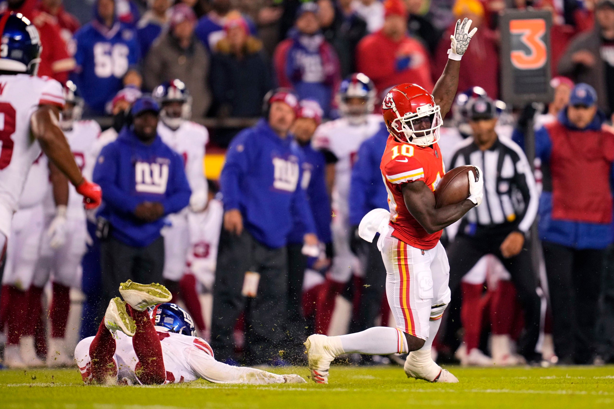 Kansas City Chiefs, New York Giants