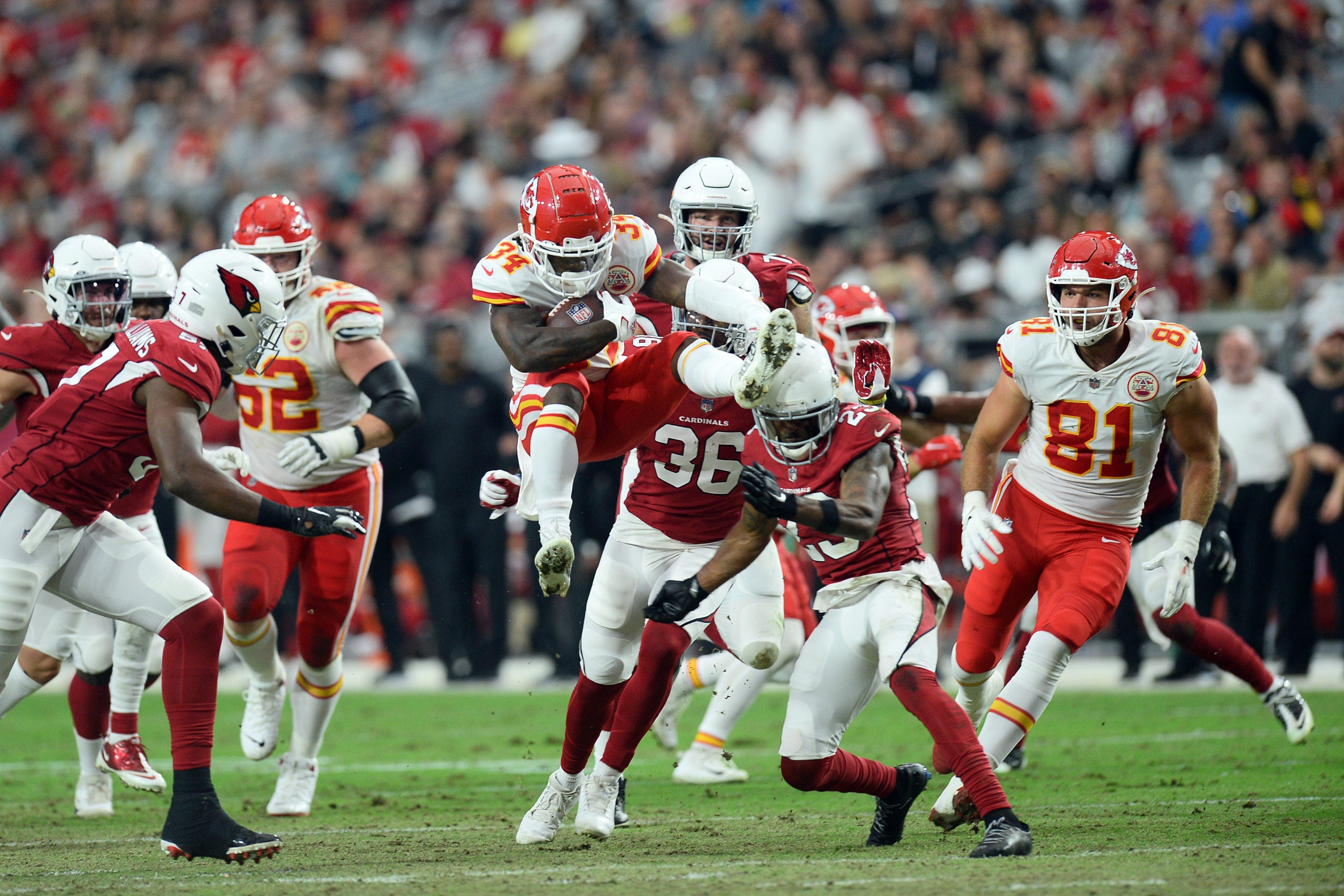 Kansas City Chiefs, Arizona Cardinals
