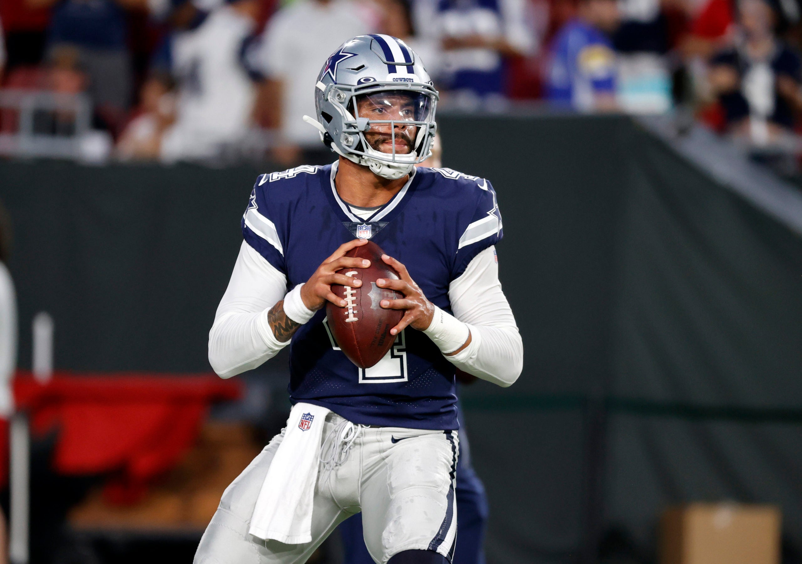 Cowboys, Tampa Bay, defense, Dak Prescott, Tom Brady, 2021, Week 1, night