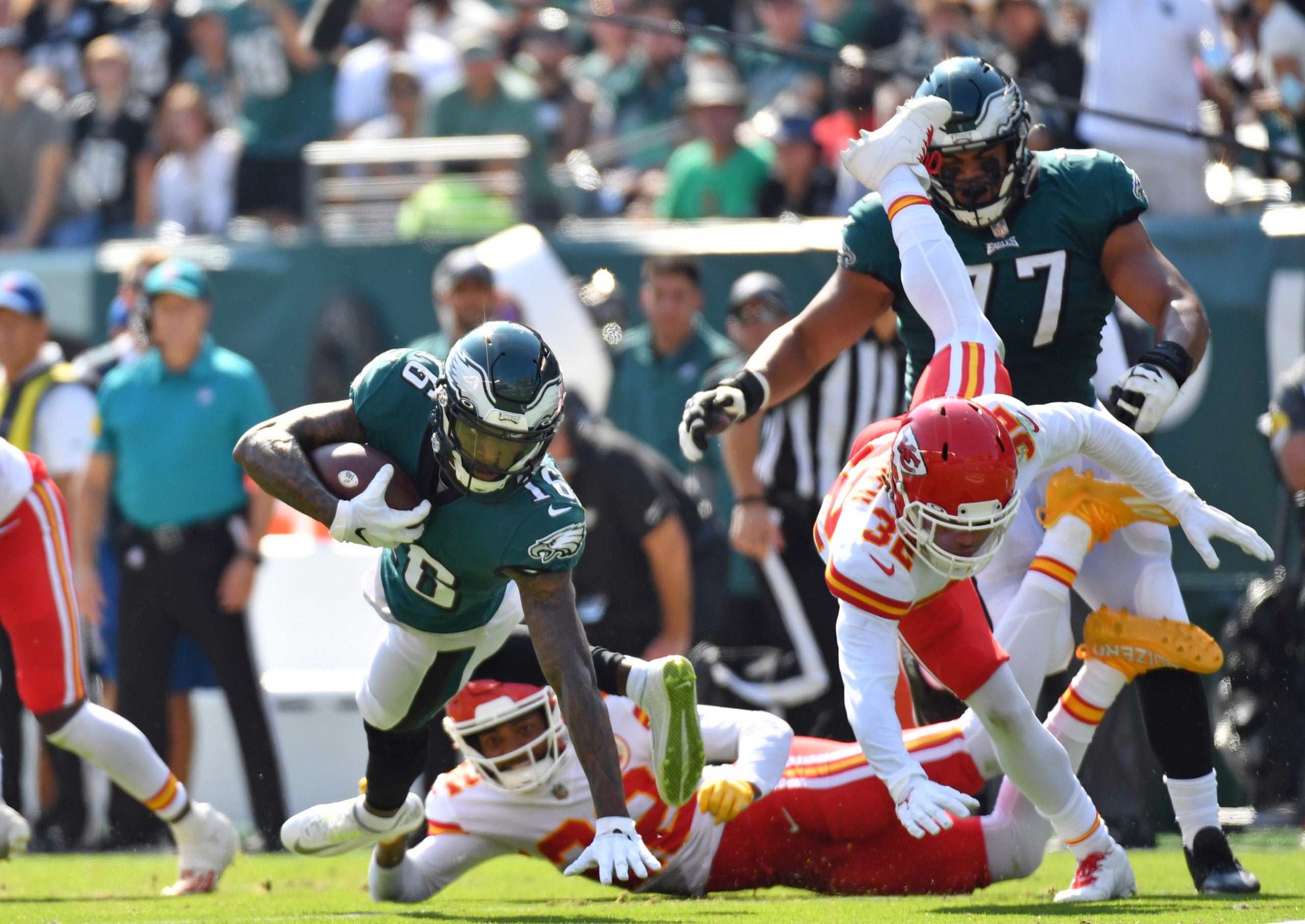 Kansas City Chiefs, Philadelphia Eagles