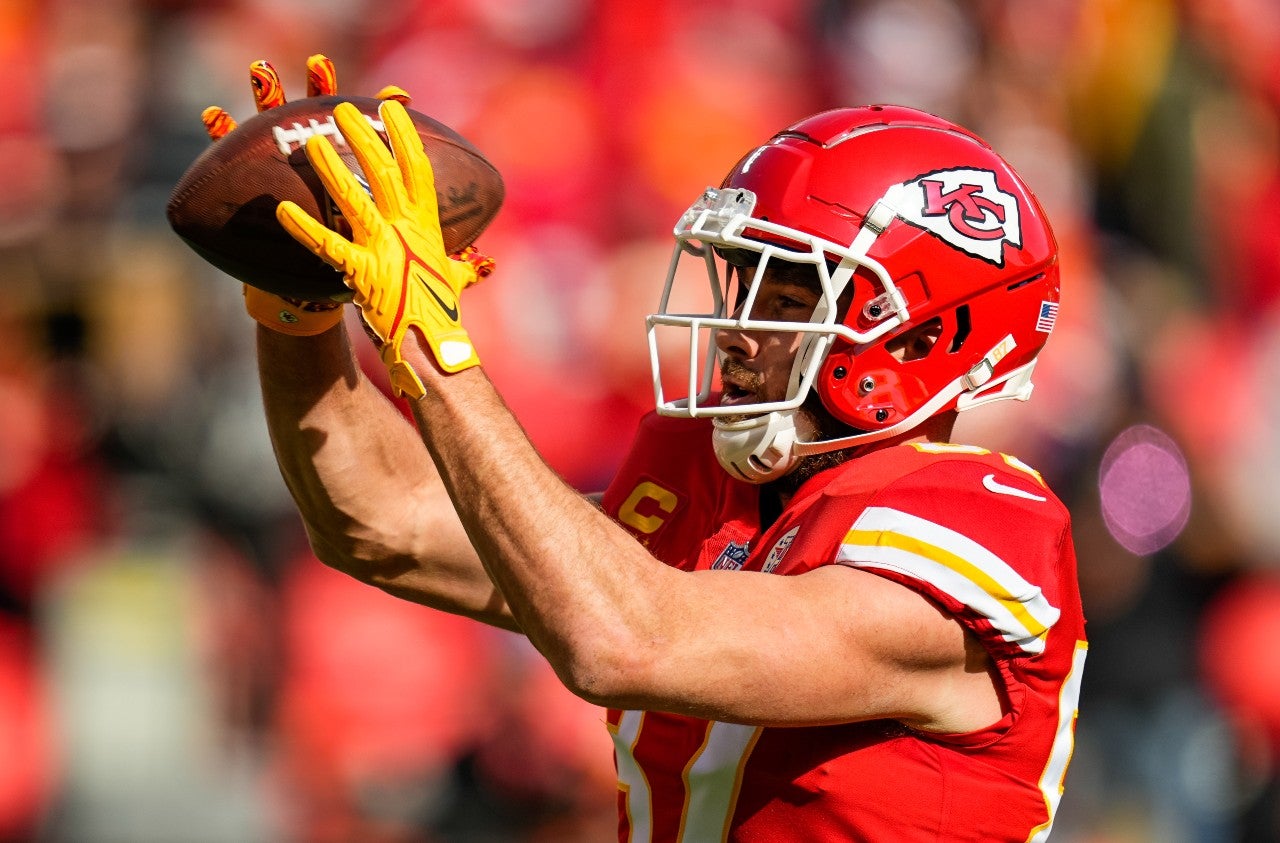 Travis Kelce certainly knows how to take care of his body.