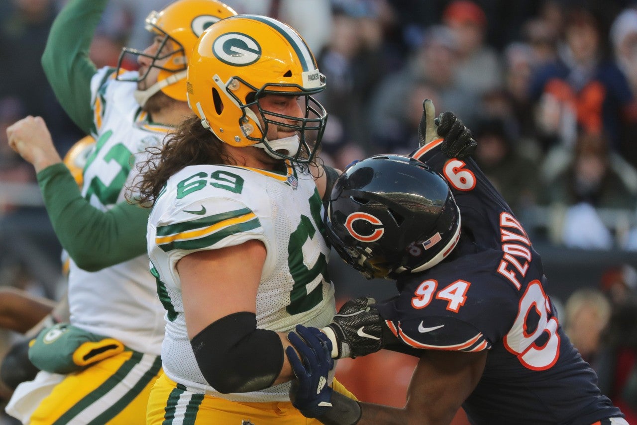 David Bakhtiari called out a national reporter on Saturday and for good reason. Photo credit: Mark Hoffman, MARK HOFFMAN/MILWAUKEE JOURNAL SENTINEL via Imagn Content Services, LLC