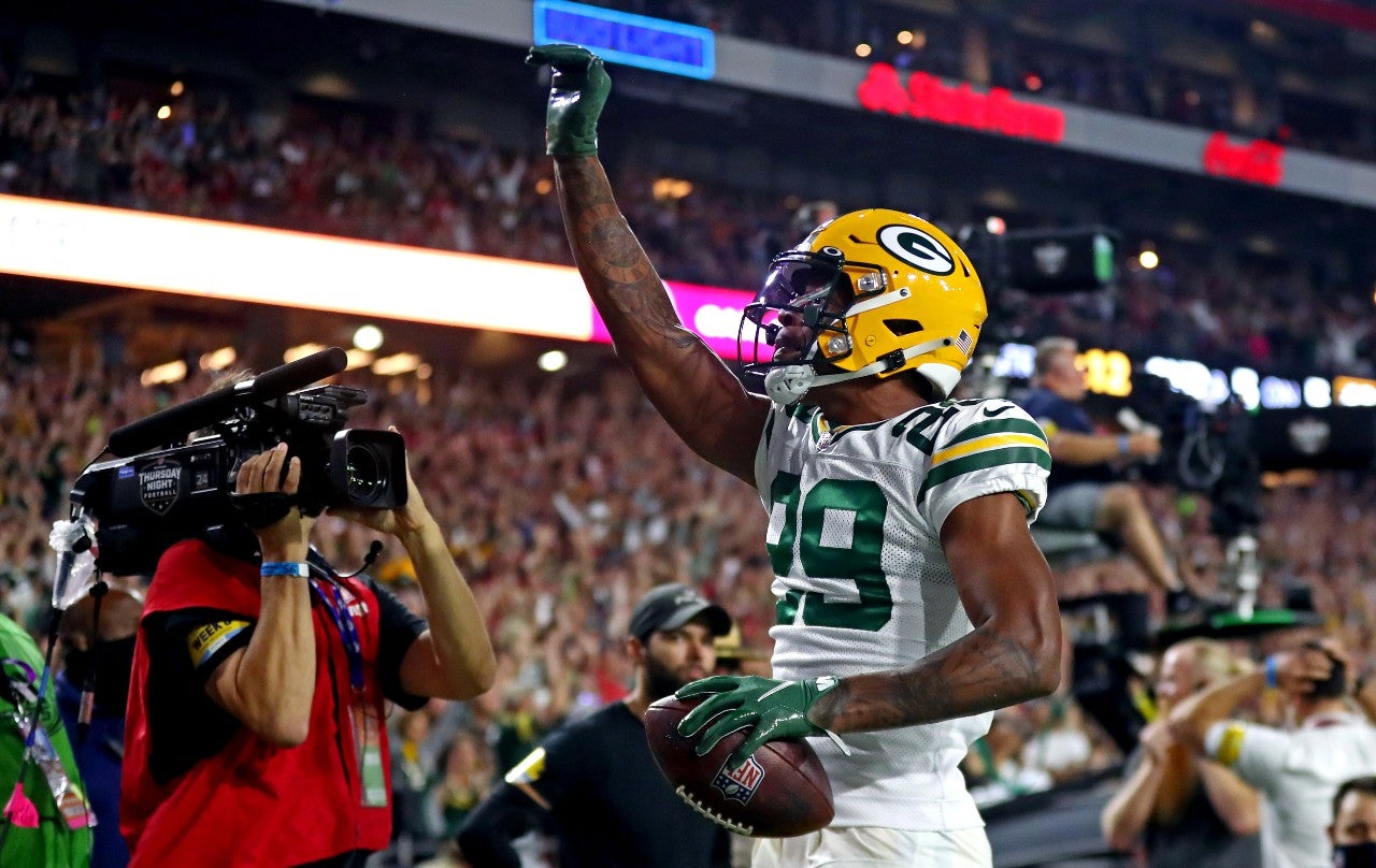 Rich results on Google's SERP when searching for 'Packers'